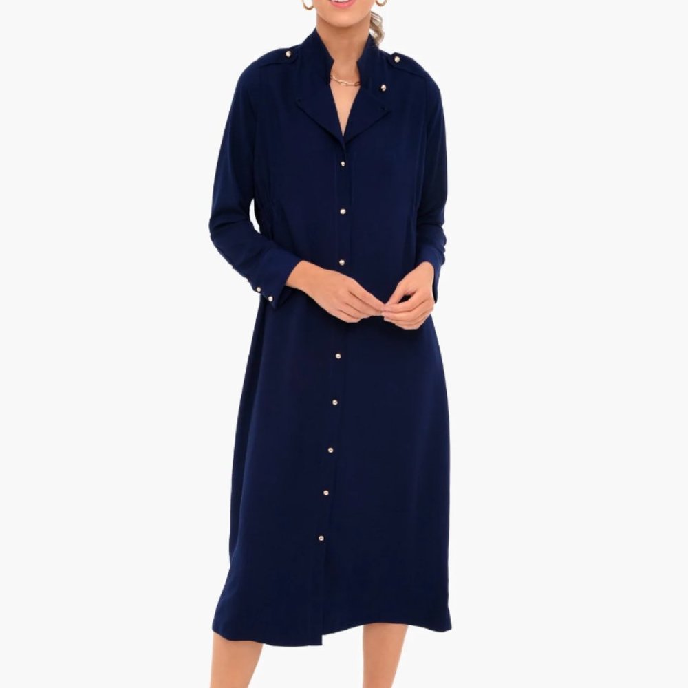 Pomander Place Admiral Blue Anderson Dress